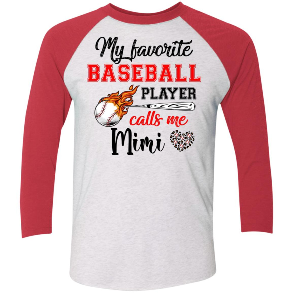 Baseball Mimi Shirt My Favorite Baseball Player Calls Me Mimi
