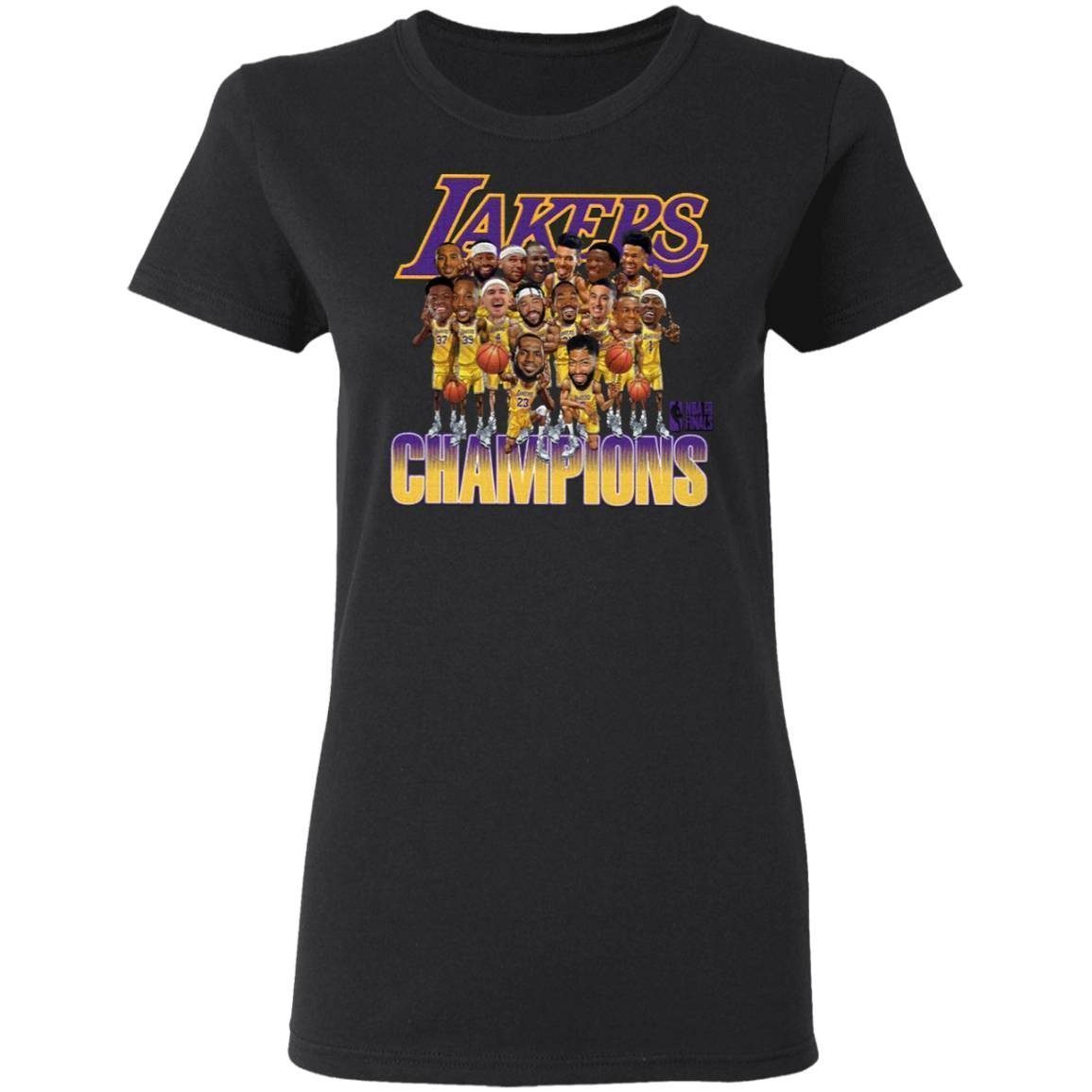 Lakers Caricature Championship shirt