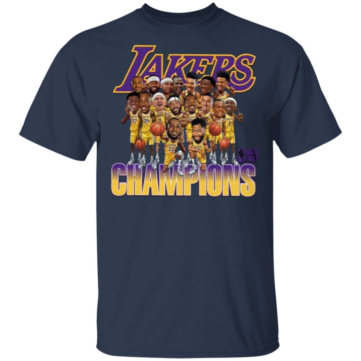 Lakers Caricature Championship shirt