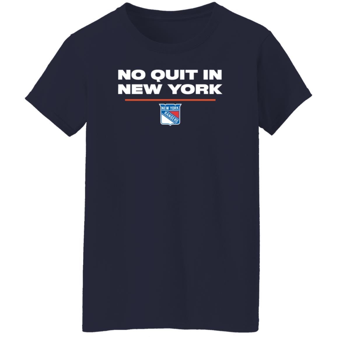 No Quit In New York Rangers shirt