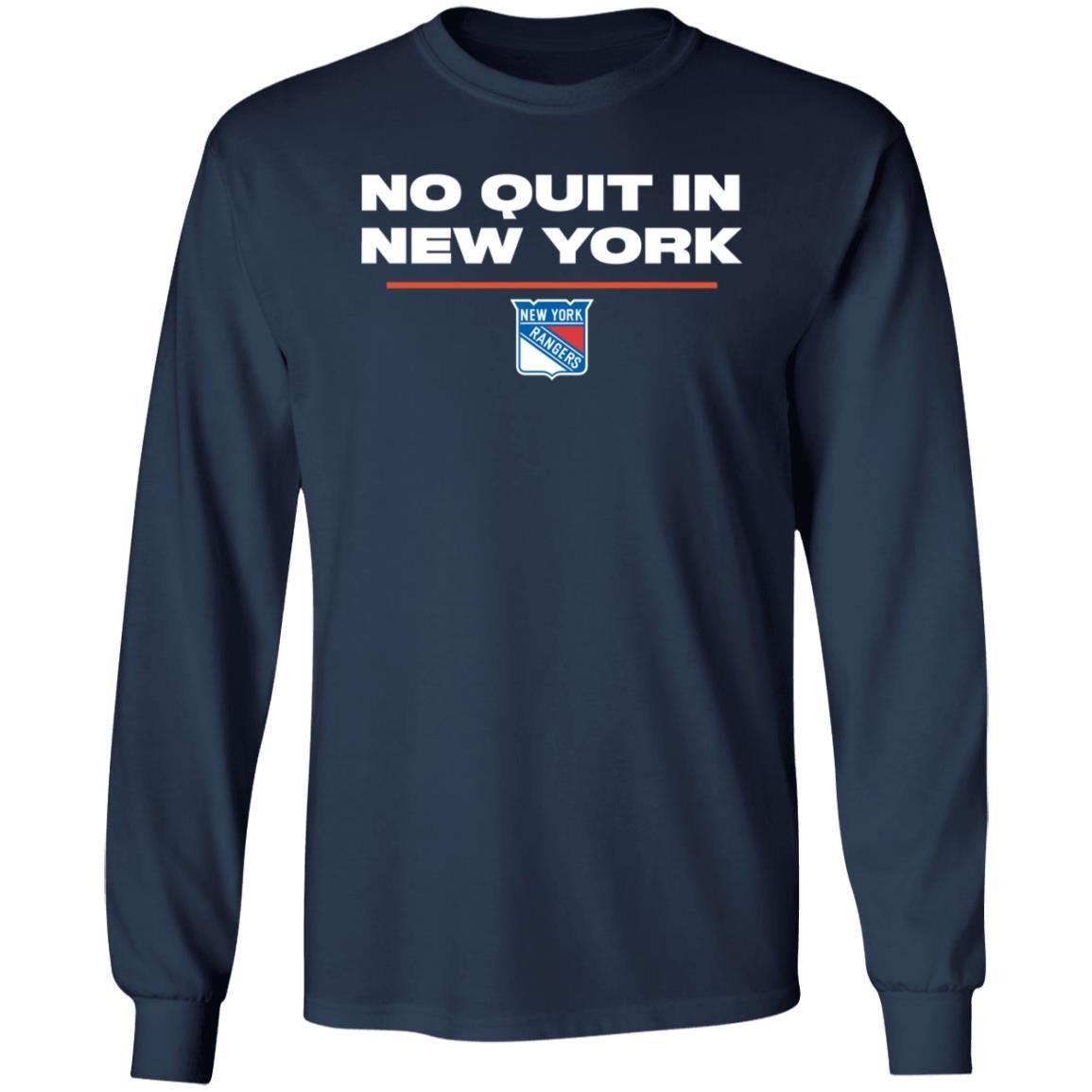 No Quit In New York Rangers shirt