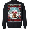 Save A Christ Tree Eat A Beaver Christmas Sweater