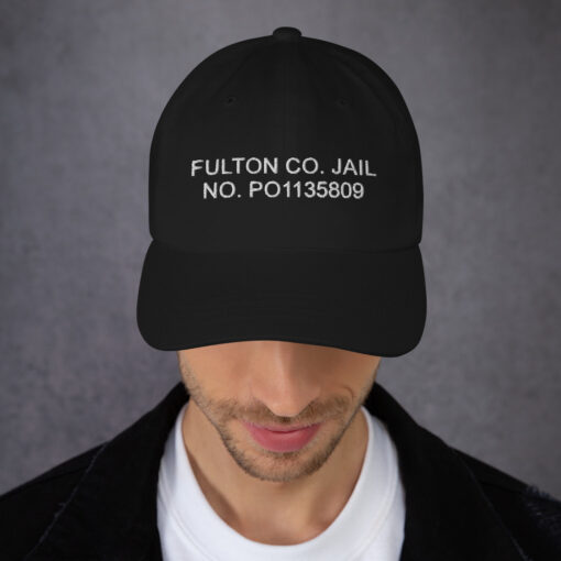 Trump Inmate Number Hat Classic Dad Hat Black Front 64eb0d19122bb.jpg