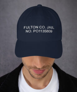 Trump Inmate Number Hat Classic Dad Hat Navy Front 64eb0d1912517.jpg