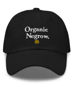 Organic Negrow Classic Dad Hat Black Front 642585455f610.jpg