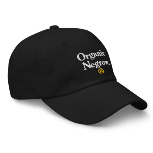 Organic Negrow Classic Dad Hat Black Right Front 642585455f6de.jpg