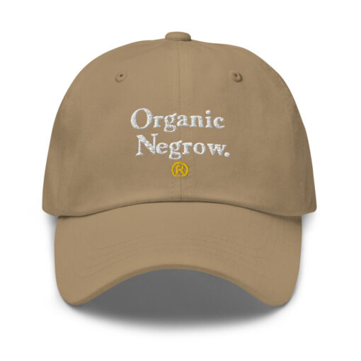 Organic Negrow Classic Dad Hat Khaki Front 6425854520564.jpg