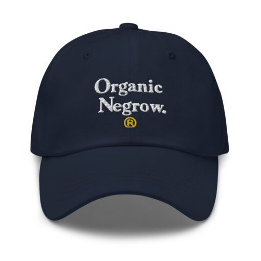 Organic Negrow Classic Dad Hat Navy Front 642585455f7d9.jpg