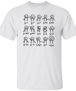 Math Stick Figures Shirt – Funny Math Teacher T-Shirt