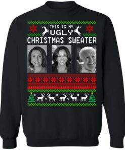 Funny Biden Ugly Christmas Sweater – Political Holiday Apparel