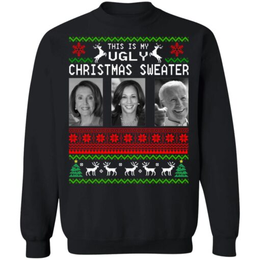 Funny Biden Ugly Christmas Sweater – Political Holiday Apparel