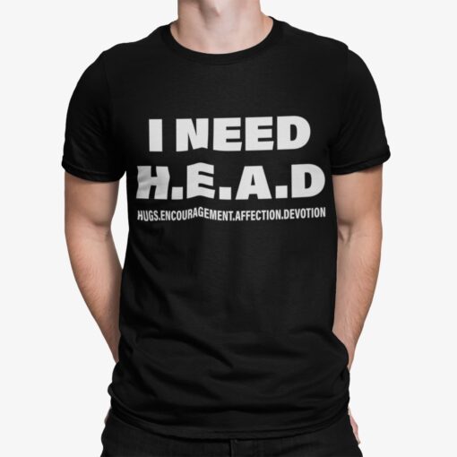mockup of a man wearing a customizable t shirt against a plain color backdrop 1422 el 16