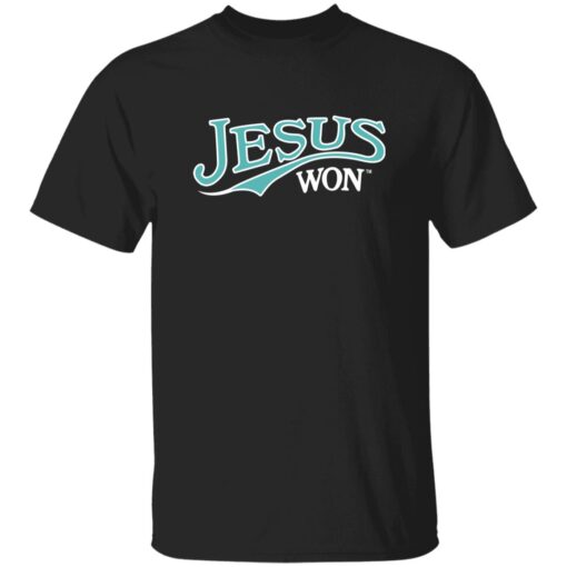 Kyle Stowers Jesus Won Shirt