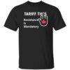 Tariff This Resistance is Mandatory Canada Shirt