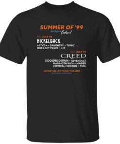 Summer Of 99 And Beyond Festival 2025 Shirt
