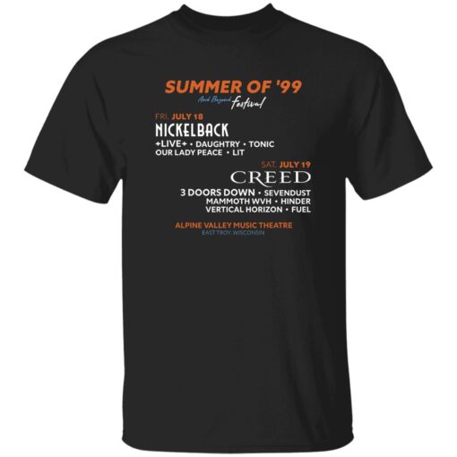 Summer Of 99 And Beyond Festival 2025 Shirt