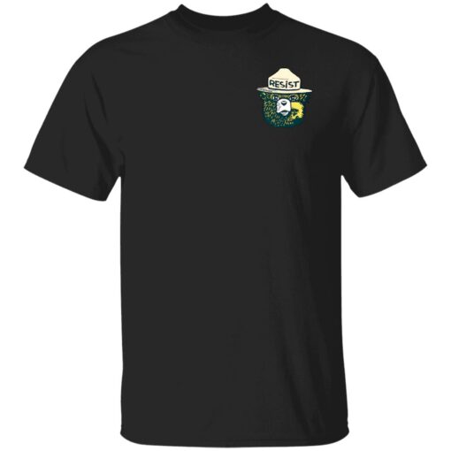 Bear Resist Protect Our National Parks Two-Sided Shirt