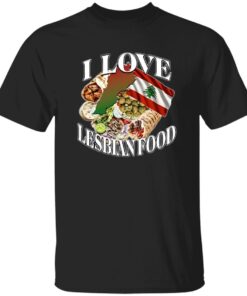 I Love Lesbian Food Shirt