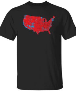 2024 Presidential Election Results Map Shirt