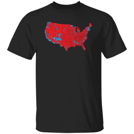 2024 Presidential Election Results Map Shirt
