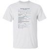 Employment Job Application Shirt