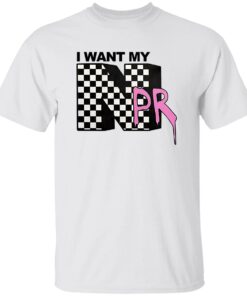 I Want My NPR Save Public Broadcasting FDT T-shirt