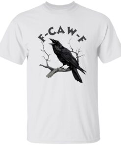 F Caw F Crow Black Shirt