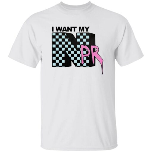 I Want My NPR FDT T-shirt